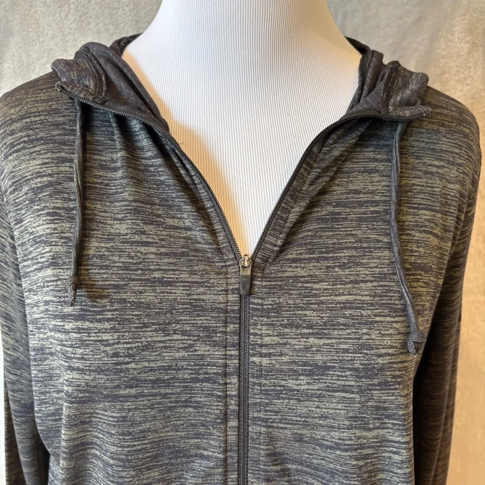 Nike Dri-FIT Dark Gray Hoodie Jacket Wmn’s Sz L